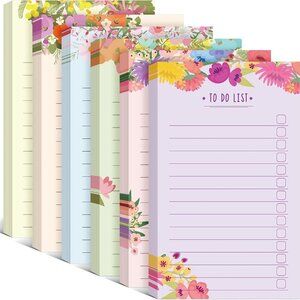 300 Sheets to Do List Notes Daily Checklist Notebook Undated Memo Pad Color Bloc